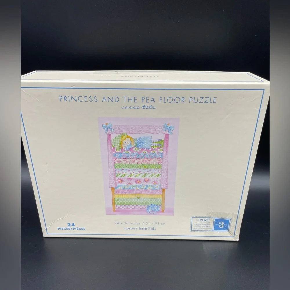 Pottery Barn kids Princess and the pea 24 X 36 puzzle